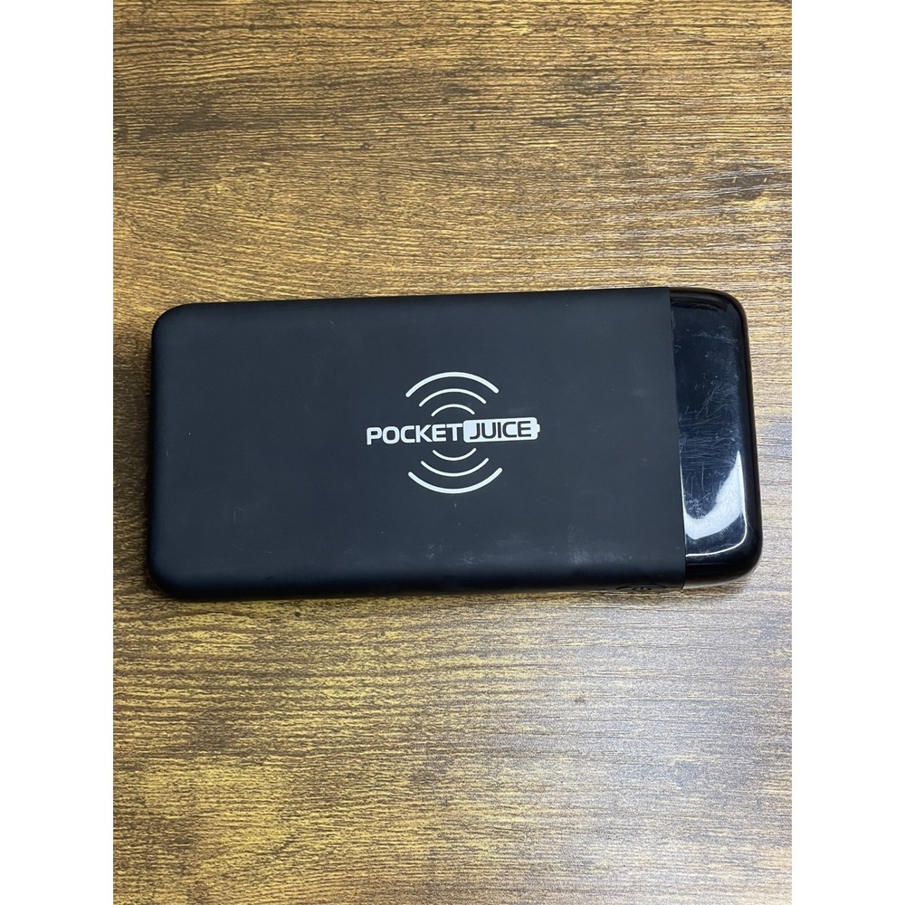 Pocket Juice Portable Power Bank and Charger Model: 6816.          E.1